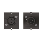 Bachmann Rahmen XLR 3pol Buchse  917.096 