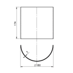 Albert G-367, Acryl-Rohr, klar, 10260367 