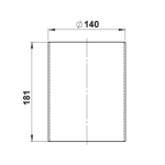 Albert G-368, Acryl-Rohr klar   10260368 