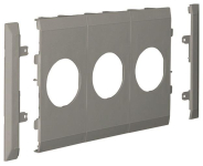 Hager Blende 3fach Steckdose    G3652LAN 