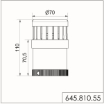 Werma Sirene Selbsteinstellend  64581055 