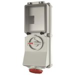 Mennekes 32A5P 6H400V Wanddose DUO 5618A 