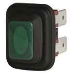 Bachmann Einbau-Wippenschalter  924.187 