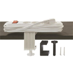 Bachmann Schraubhalterung weiß f 919.273 