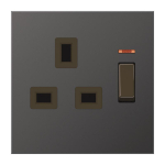 Jung Schaltbare Steckdose 13A  AL3171KOD 