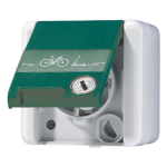 Jung SCHUKO Steckd.m.Klappd 820GNNAWSLEB 