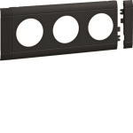 Hager Blende 3fach Steckdose GB080309011 