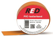 RED PVC Isolierband 25m x 19mm, braun 