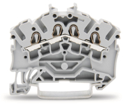 WAGO 2002-6401 4-Leiter-Durchgangsklemme 