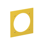 OBO VH-P3 Abdeckplatte 1x CEE 95x95mm PA 