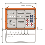 Walther Beleuchtungsverteiler WV0263BER1 