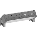 Bachmann DESK2 ALU BLACK 2xUK    937.314 