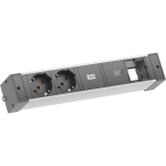 Bachmann DESK RAIL 2xP40 1xUSB C 941.329 
