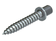 OBO 985 M8 35 Schraubdübel M8x35mm St G 