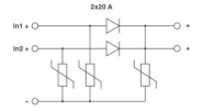 Phoenix    TRIO2-DIODE/12-24DC/2X20/1X40 