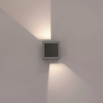 LTEK Solarwandleuchte Sophie Edelstahl 