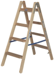 Krause Holz-Kombi-Doppelleiter 2x4 