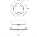 EVN Alu-Einbauleuchte-starr       447128 