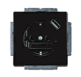 BJ Schuko/USB Steckdose    20 EUCBUSB-81 