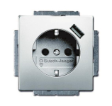 BJ Schuko/USB Steckdose   20 EUCBUSB-866 