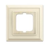 BJ Abdeckrahmen, elfenbeinweiß, 1721-832 