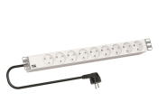 Bachmann 19" 1HE 9xUTE Strom 2m  333.418 