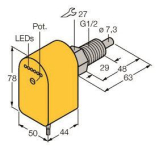 TURCK FCS-       FCS-GL1/2A4P-VRX/230VAC 