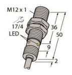 Turck Induktiver Sensor BI4U-EM12WD-AP6X 