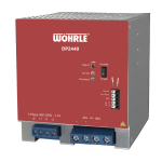 Wöhrle Netzgerät 3ph. E:340-550V  DP2440 