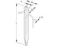 Kleinhuis Staberder 2m R-Fahne   313/2R2 
