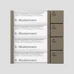 SIED Bus-Tasten-Modul BTM  BTM 650-04 BG 