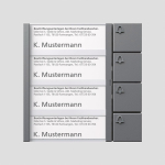 SIED Tasten-Modul              TM612-4DG 