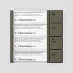 SIED Tasten-Modul              TM612-4GM 