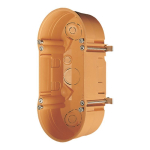 Jung Hohlwanddose 2fach ? 68mm   9062-02 