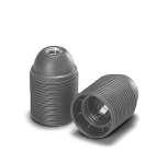 VOSS Iso-Fassung E27 schwarz      102050 