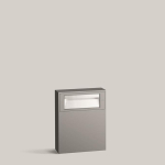 BEGA Pollerleuchte silber       84673AK4 