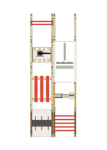 Hager Wandler-u.Messfeld      UF52WA6-LS 