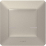 Legrand 752387 Funk Wandsender Licht 2f 