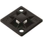 Hellermann QM40A-PA66-BK(50) Klebesockel 