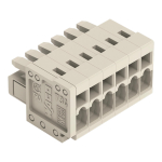 WAGO 734-106 1-Leiter-Federleiste,CAGE 