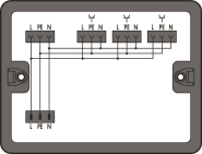 WAGO 899-631/476-000 Verteilerbox, 