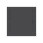 BJ Abdeckung 1-fach f. LFW/A.1.70.11-45M 