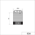 Werma TwinLIGHT Design 24VAC/DC 63423075 