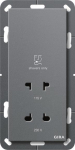 GIRA 282028 Rasiersteckdose 115-230V 