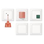 Jung Notrufset             NRSAS0834-2WW 