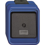 Merten Wippschalter Kreuz blau    370775 