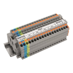 WAGO 821-504 Relaisklemmenleiste,Ausf 