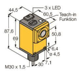 Turck Ultraschallsensor     Q45ULIU64ACR 