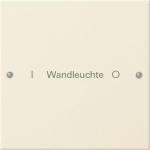 GIRA 220101 Wippenset 1fach beschreibbar 