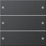 GIRA 2183005 Wippenset 3fach System 55 